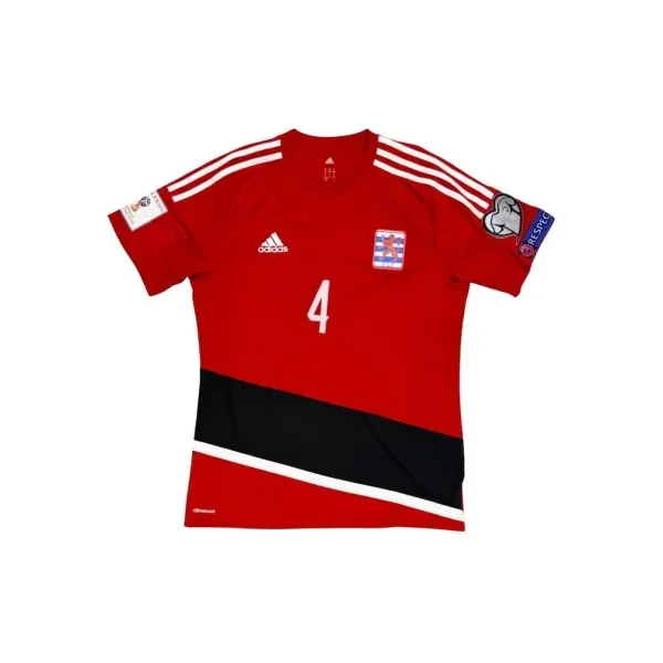 2016 MATCH-ISSUED Luxembourg Home Kit (M) Kevin Malget