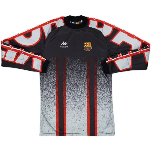 1996/97 Barcelona Goalkeeper Home Kit (S) Vitor Baia LONG SLEEVED