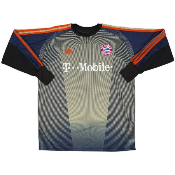 2003/04 Bayern Munich L/S Goalkeeper Home Kit (12-15Y / 153-170cm) Oliver Kahn