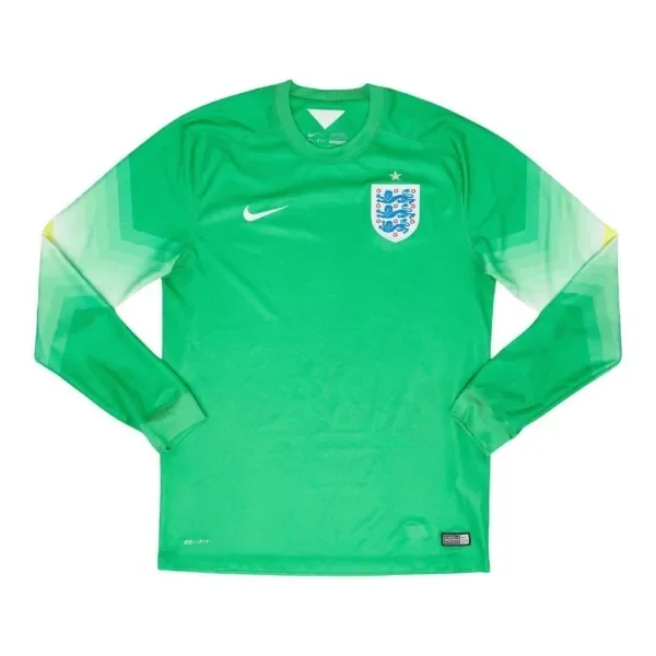 2014 England Goalkeeper Home Kit (S) LONG SLEEVED